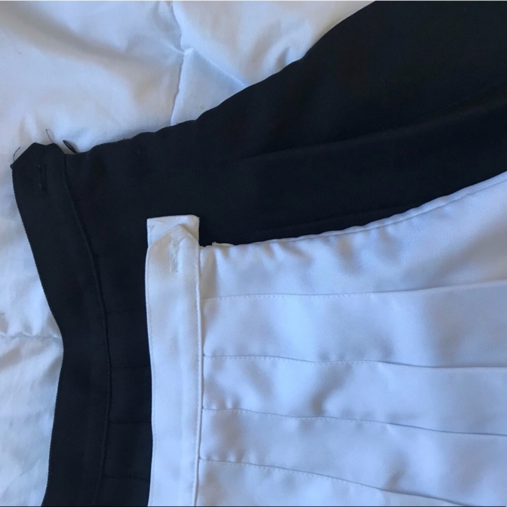 Black and White American Apparel Tennis Skirts